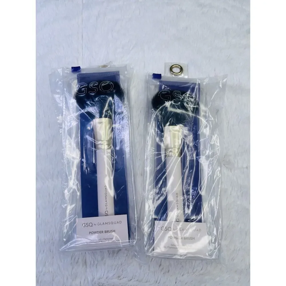 GSQ by Glamsquad Powder Brush Cosmetics Makeup Bundle Lot of 2